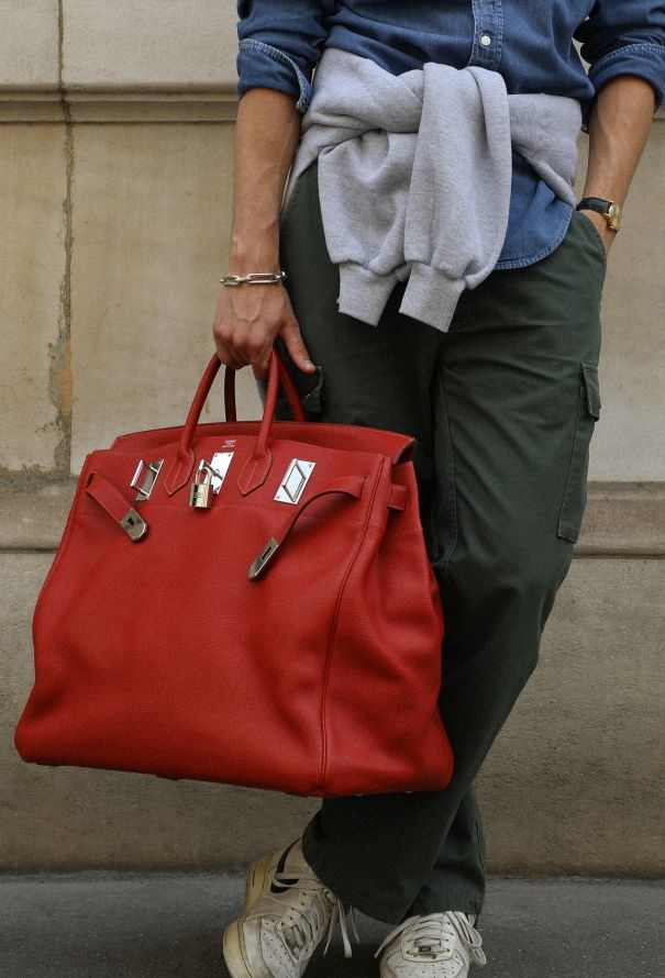 Hermès Togo Haut à Courroies 50 - 1