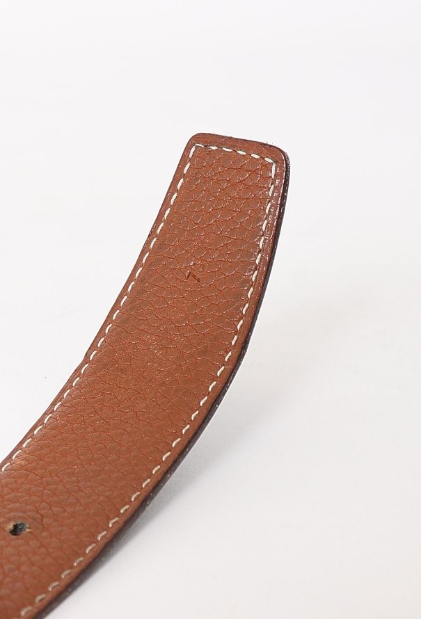 Hermès 2004 Reversible Box Buckle Belt - 7