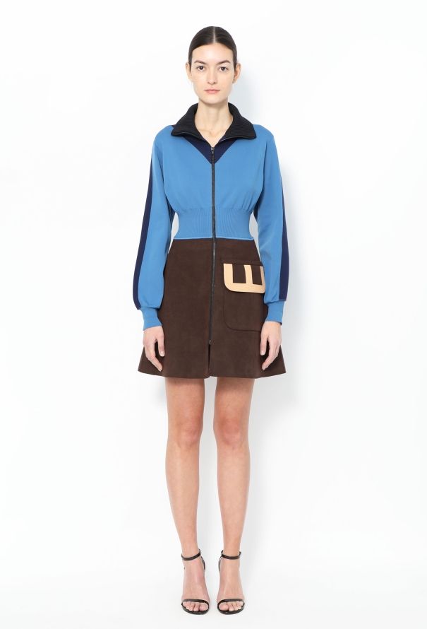 Louis Vuitton F/W 2014 Colorblock Mod Dress - 4