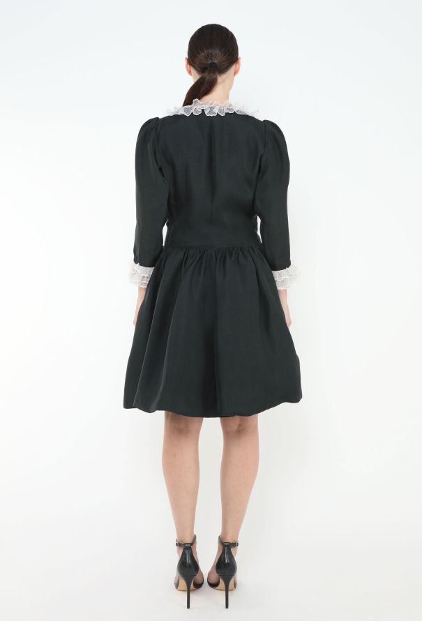 Saint Laurent RARE 1960s Haute Couture Babydoll Dress - 4