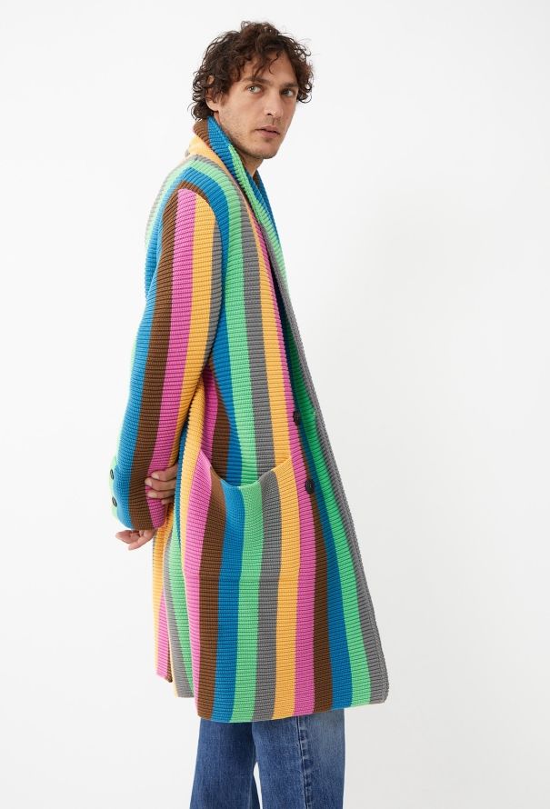 Loewe S/S 2016 Oversized Striped Cardigan - 4