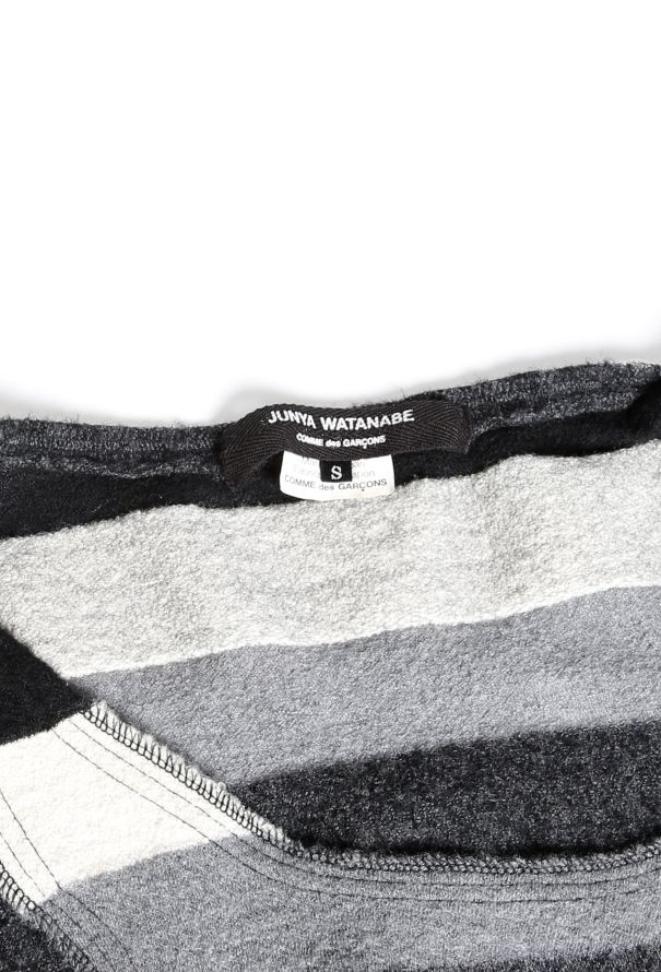 Junya Watanabe 2005 Striped Wool Knit Tank - 4