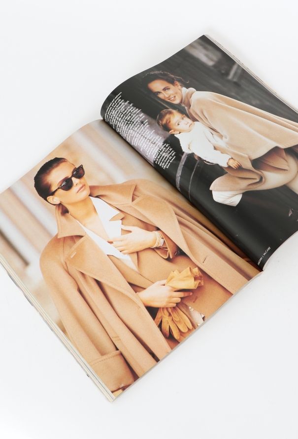 VOGUE UK November 1989 Peter Lindbergh Cover Issue - 5