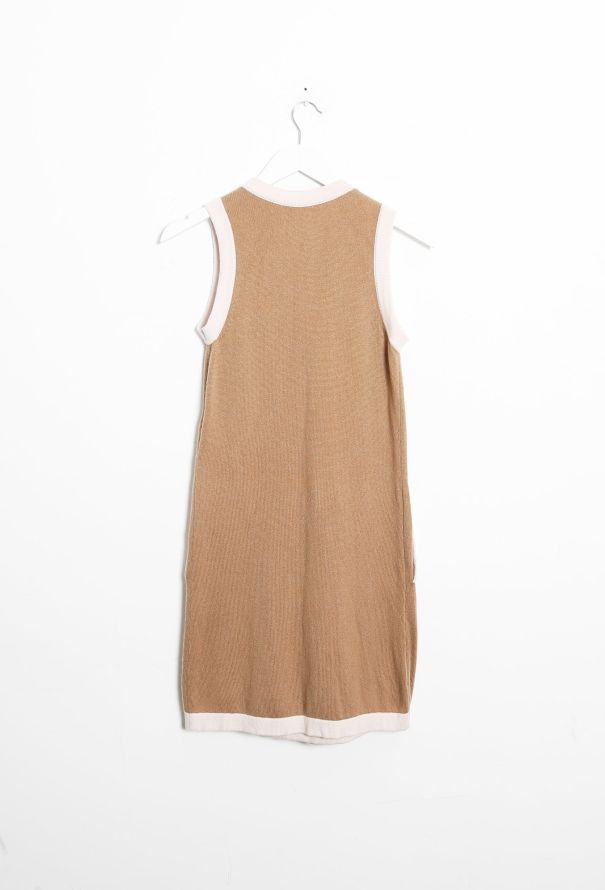 Chanel Bicolor Cashmere Draped Dress - 7