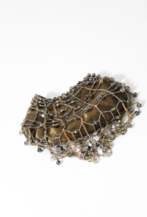 2000s Swarovski Couture Beaded Purse - 6