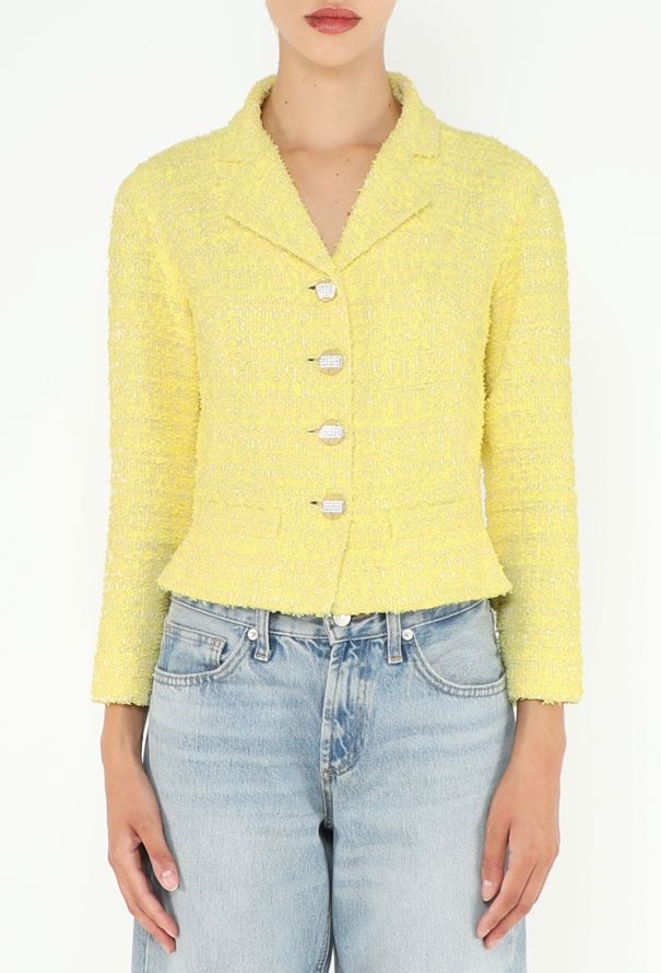 Chanel Resort 2012 Frayed Tweed Jacket - 4