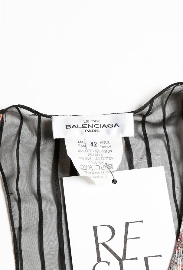 Balenciaga Collector S/S 2002 Le Dix Patchwork Tank - 5