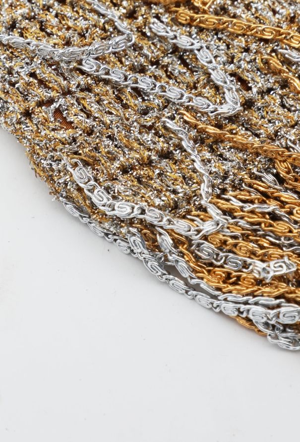 Azzaro Rare '70s Metallic Chandelier Set - 15