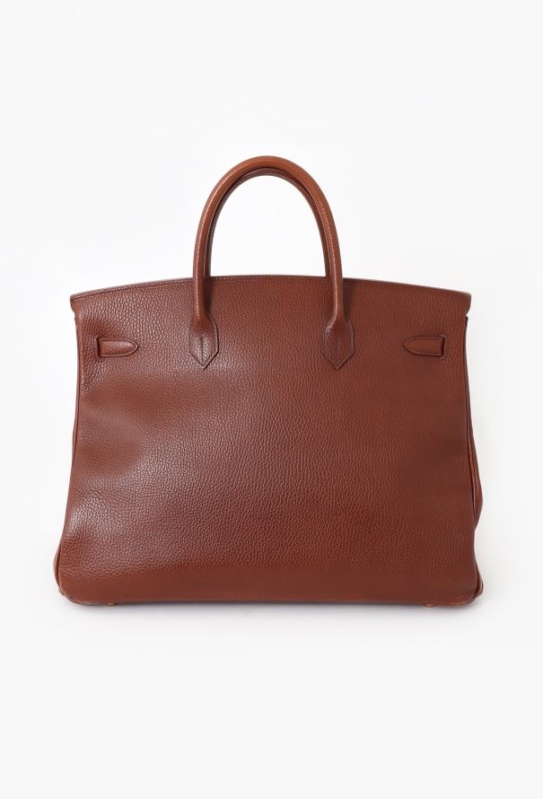 Hermès Brown Vaches Ardennes Birkin 40 - 6