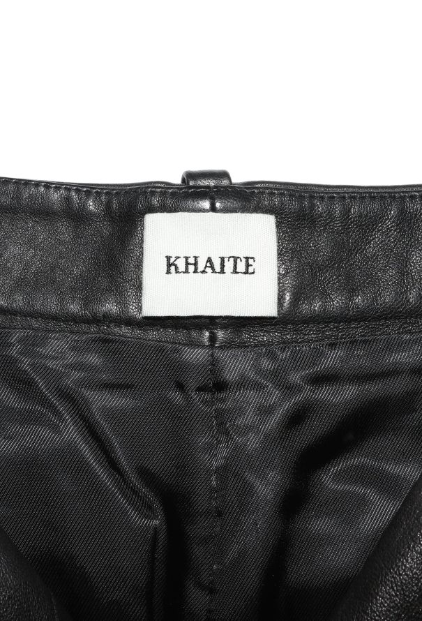 Khaite F/W 2023 Emile Lambskin Leather Pants - 6