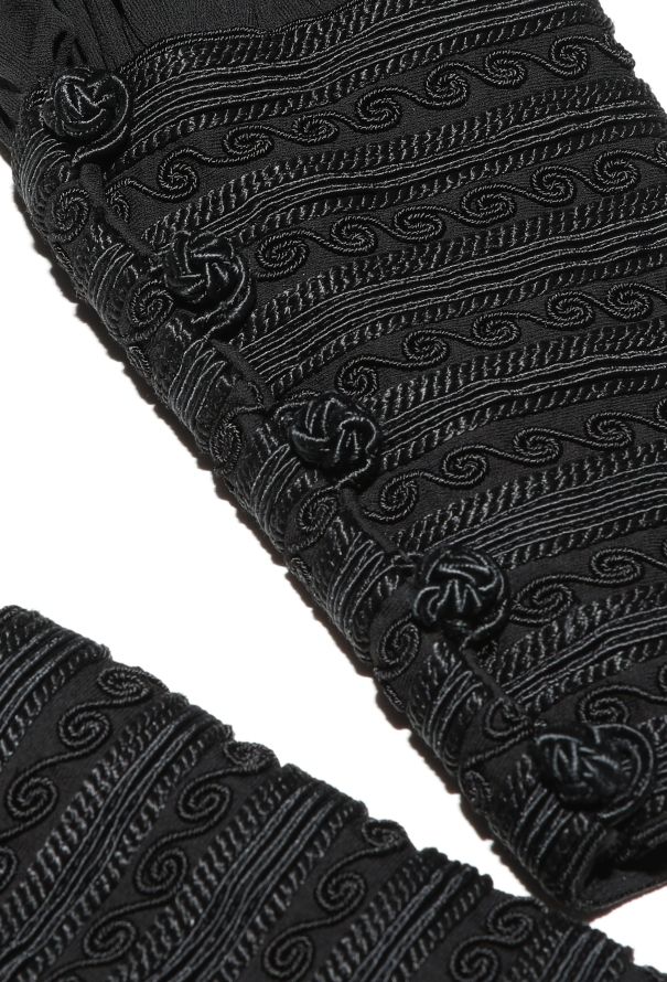 Saint Laurent COLLECTOR F/W 1974 Passementerie Dress - 8