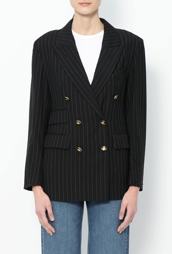 Vivienne Westwood RARE F/W 1991 Pinstripe Blazer - 5