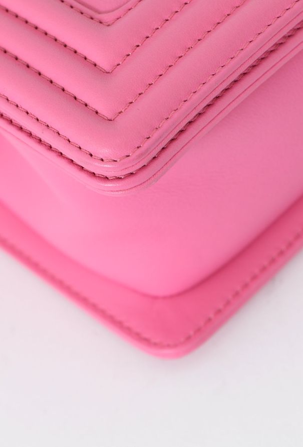 Chanel Pink Mini Boy Bag - 10