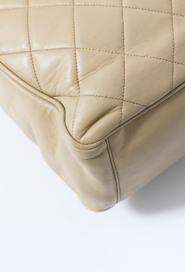 Chanel Beige Grand Shopping Tote Bag - 10