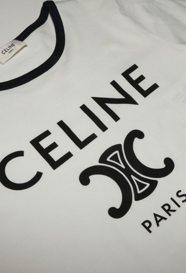 Céline 2023 Triomphe Emblem T-Shirt - 6