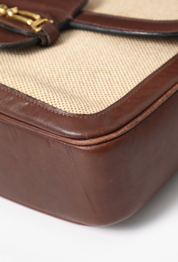 Céline '70s Canvas & Leather Crécy Bag - 8