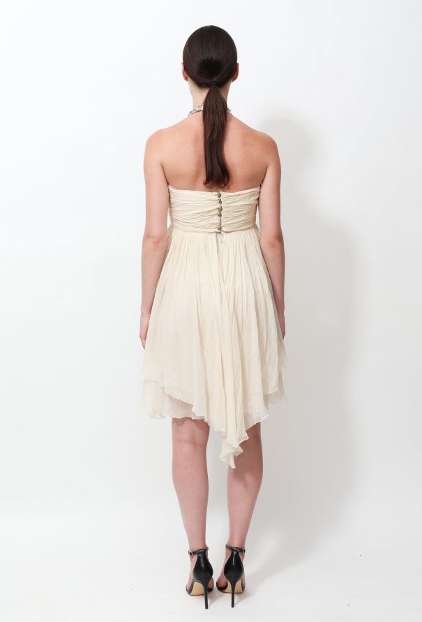 Chanel Resort 2007 Embellished Halter Dress - 5