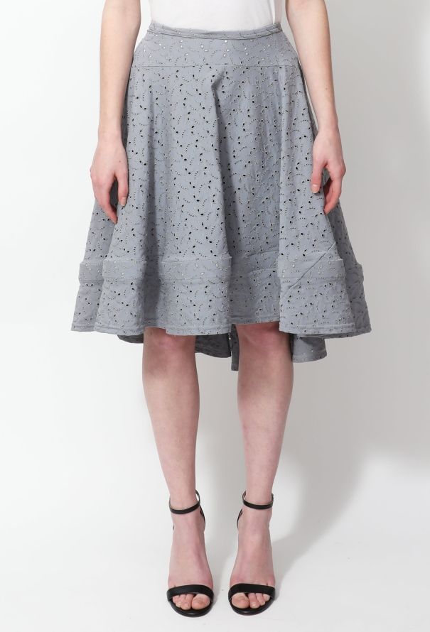 Comme des Garçons Flared Eyelet Skirt - 2