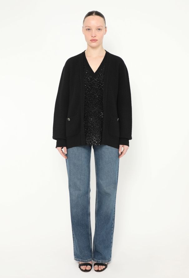 Chanel 2014 Trompe l'Œil Sequin Sweater - 2