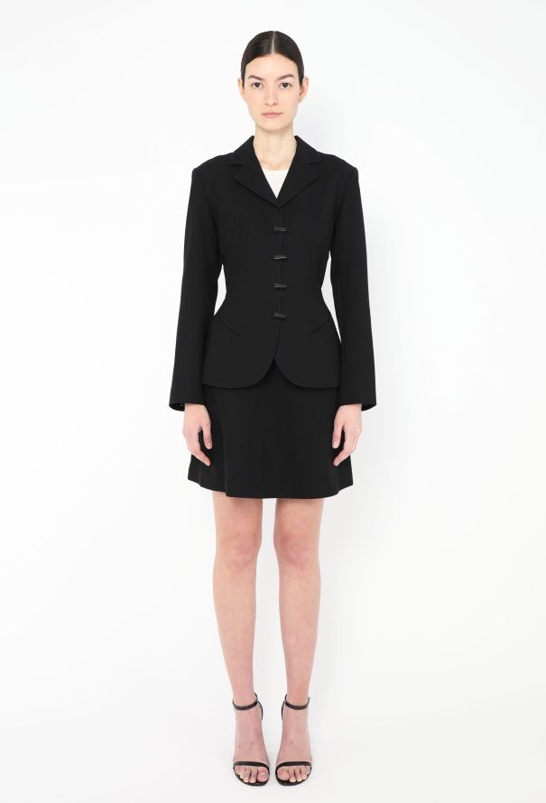 Alaïa RARE F/W 1991 Hourglass Blazer Ensemble - 1