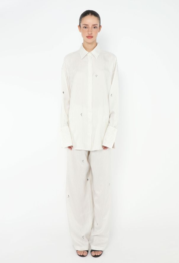 Loewe 2023 x Suna Fujita Silk Pajamas - 4