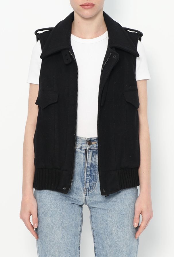 Balenciaga F/W 2002 Padded Bomber Vest - 1