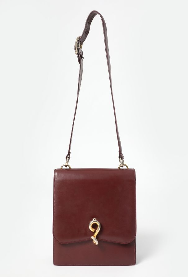 Gucci '70s Burgundy Shoulder Bag - 1
