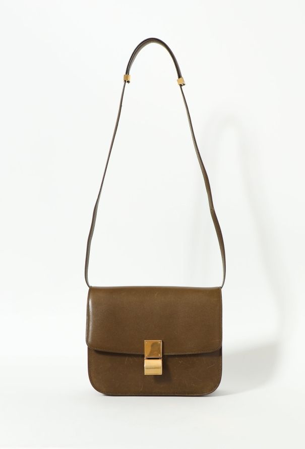 Céline S/S 2016 Olive Classic Box Bag - 1