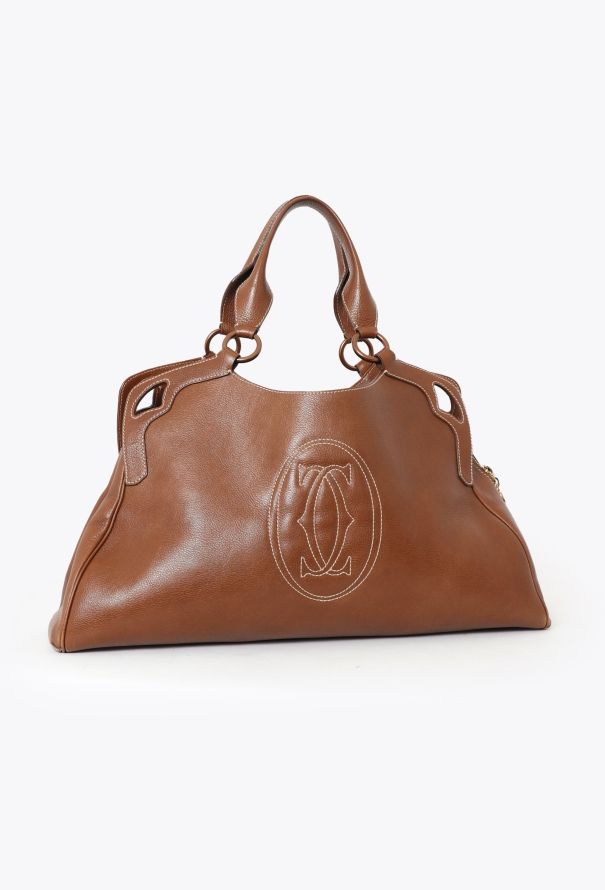 Cartier Brown Marcello Bag - 2