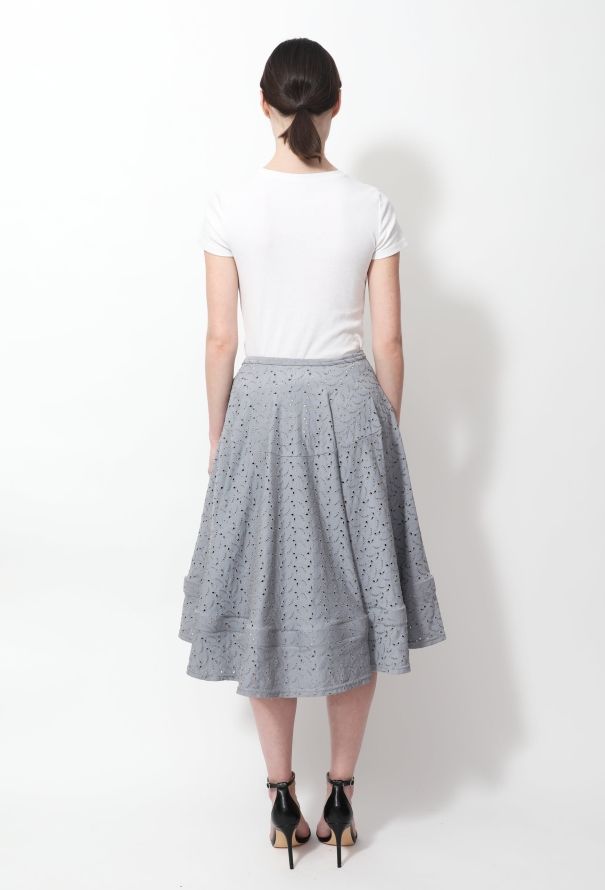 Comme des Garçons Flared Eyelet Skirt - 3