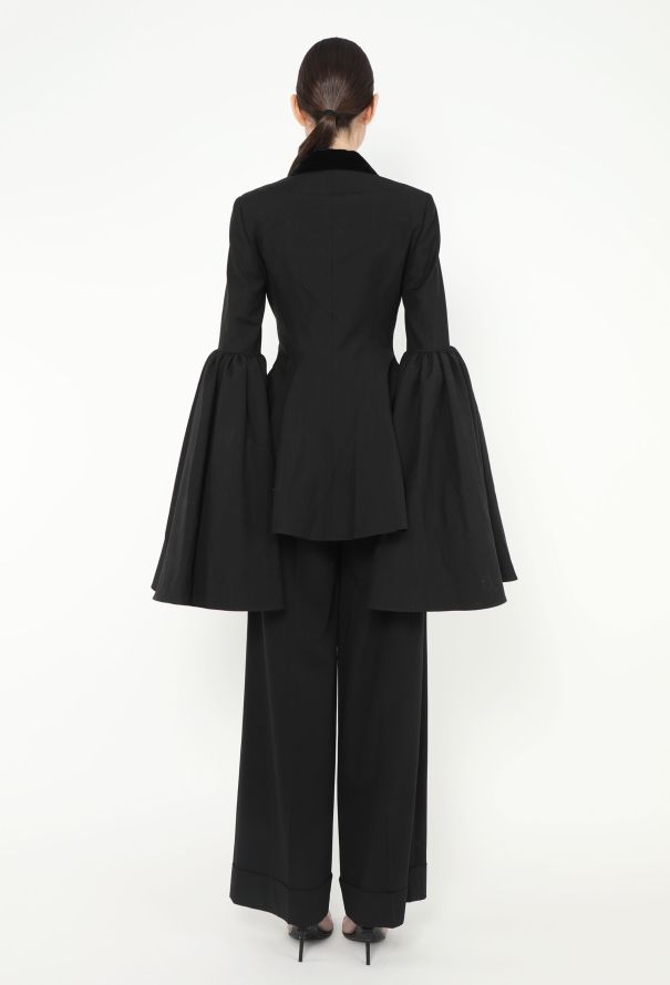 Loewe 2019 Tailored Bell-Sleeve Blazer - 5