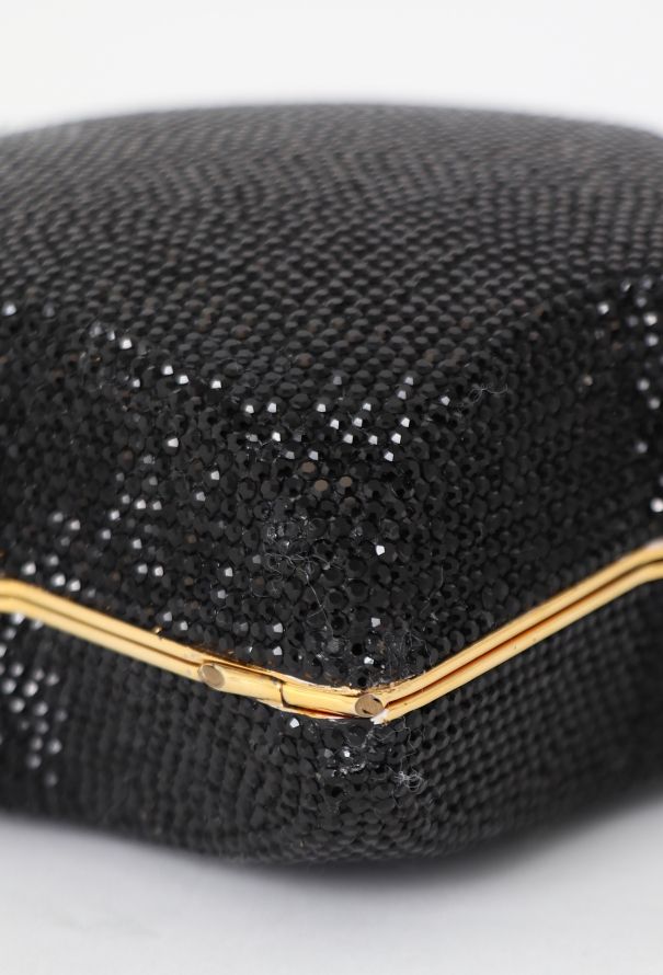 Judith Leiber Black Star Minaudière - 11