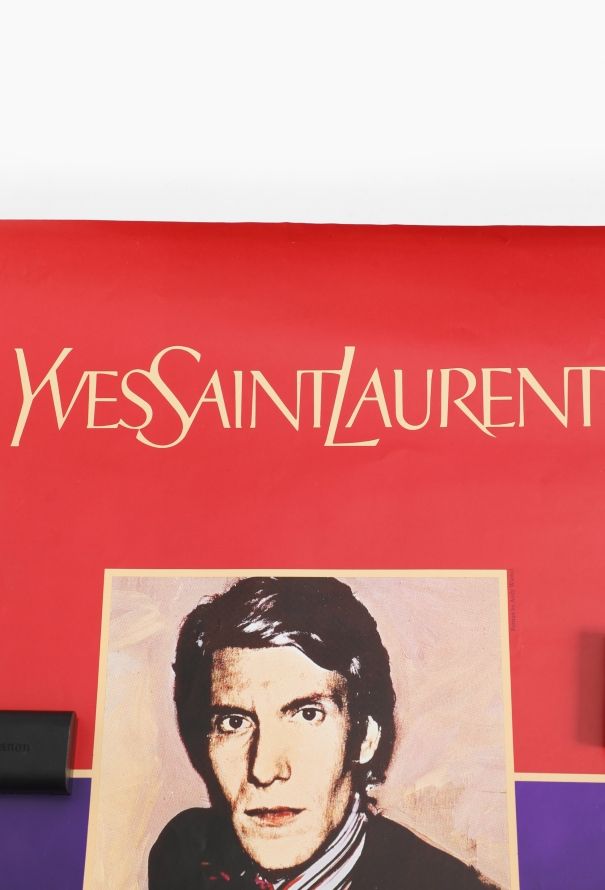Saint Laurent Collector 1985 YSL Beijing Exhibition Poster - 3