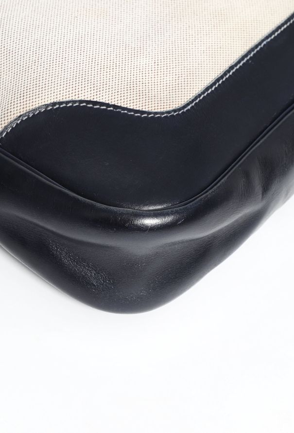 Hermès '50s Box & Toile H Trim Bag - 6