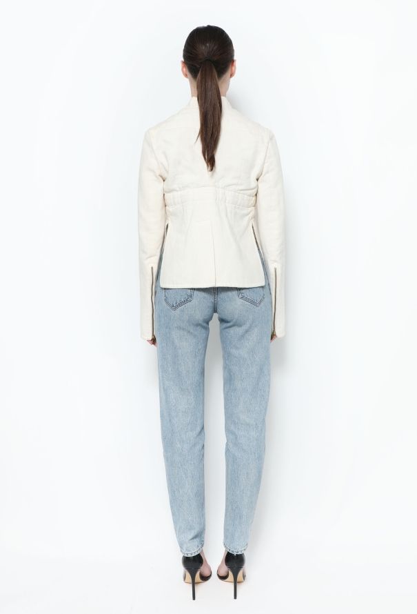 Céline 2011 Linen Kimono Jacket - 3