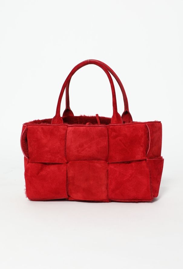 Bottega Veneta 2022 Shearling Arco Tote Bag - 3