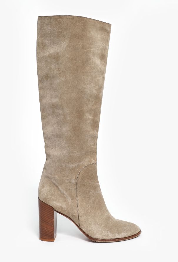 Céline Pre-Fall 2016 Suede Boots - 1