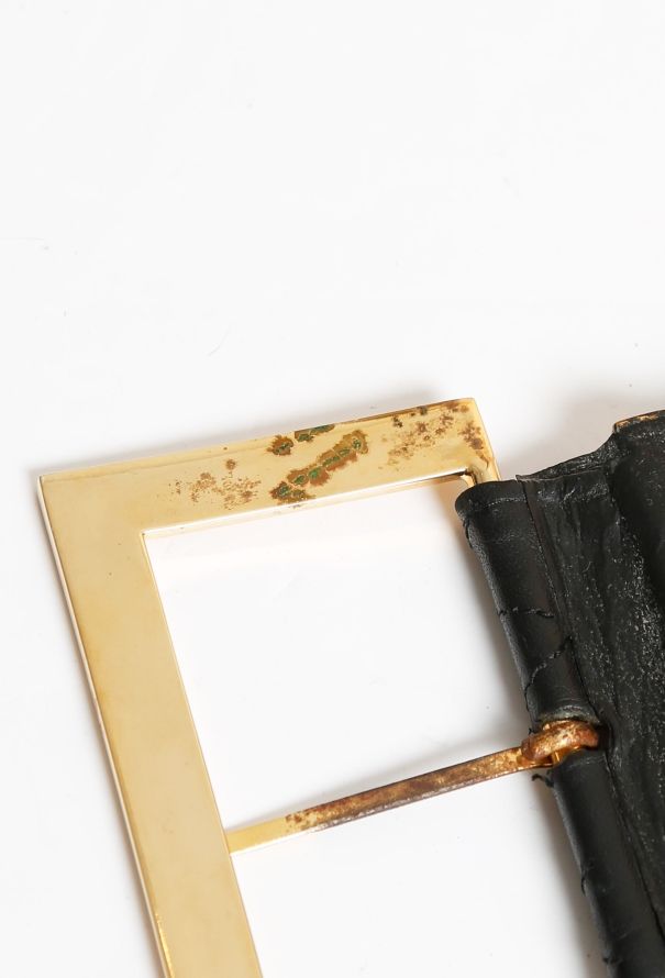 Chanel Quilted 'CC' Leather Belt - 7