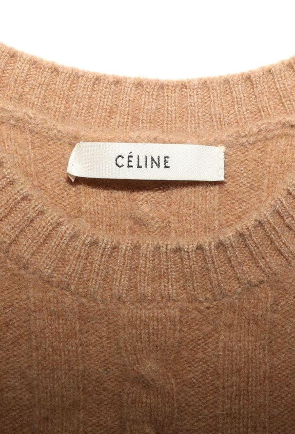Céline Pre-Fall 2011 Cable-Knit Triomphe Sweater - 6