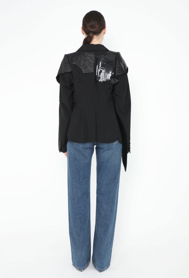 Comme des Garçons S/S 2010 Brocade Patchwork Blazer - 5