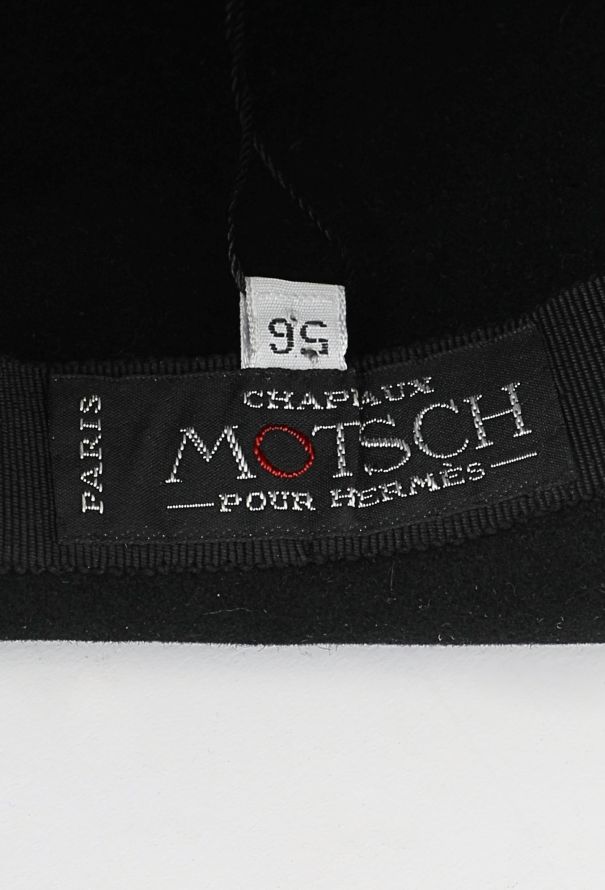Hermès Motsch Felt Ribbon Fedora - 6