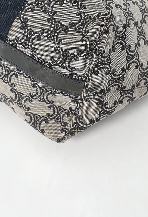 Céline Navy Triomphe Tote Bag - 11