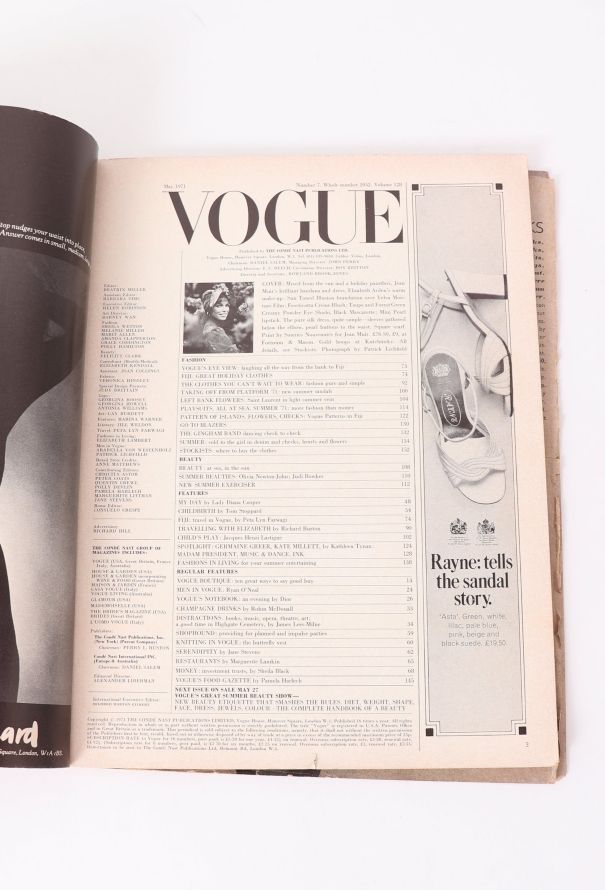 VOGUE UK 1971 Mia Farrow Summer Set - 4