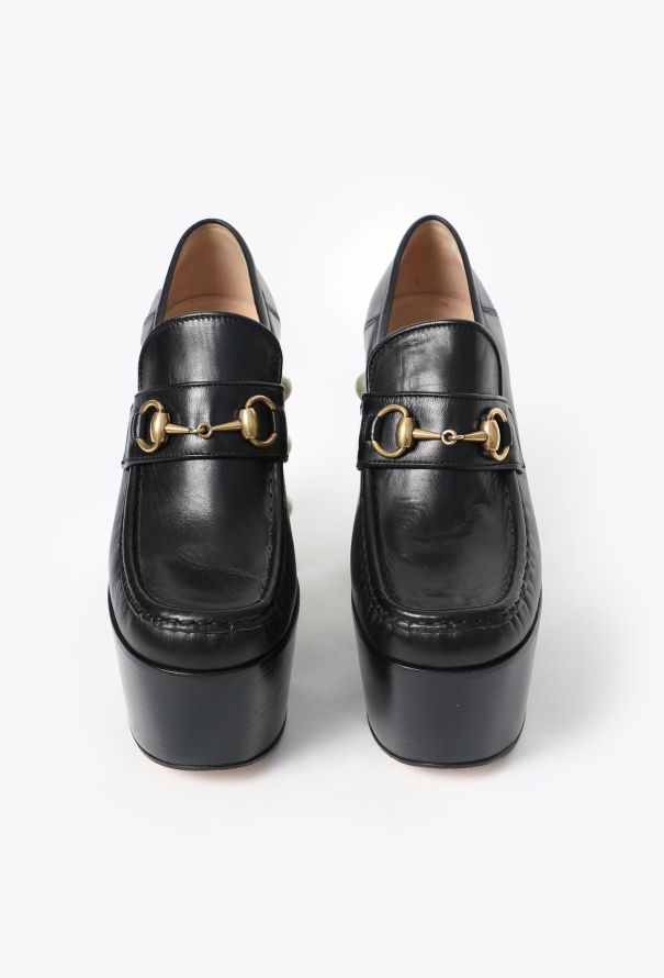 Gucci 2018 Vegas Pearl Platform Loafers - 2