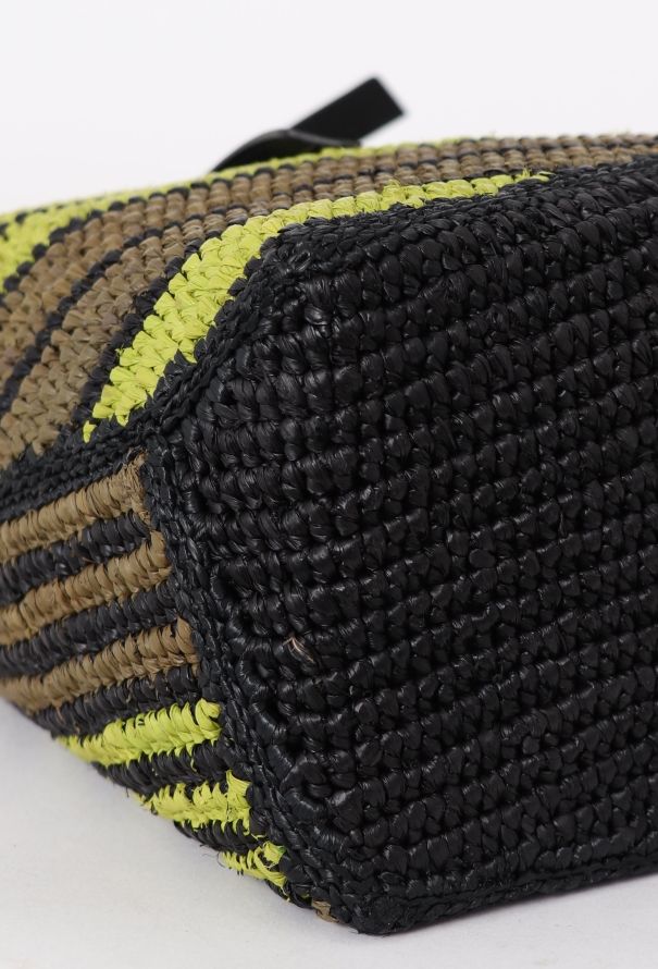 Loewe 2024 x Paula's Ibiza Small Raffia Puzzle Bag - 8