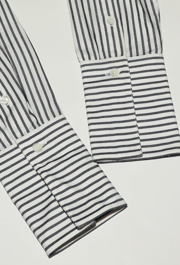Céline Striped Claudine Tunic - 7