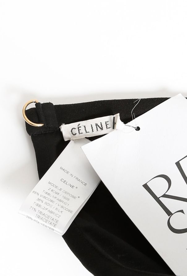 Céline Resort 2010 Asymmetrical Smoking Dress - 6