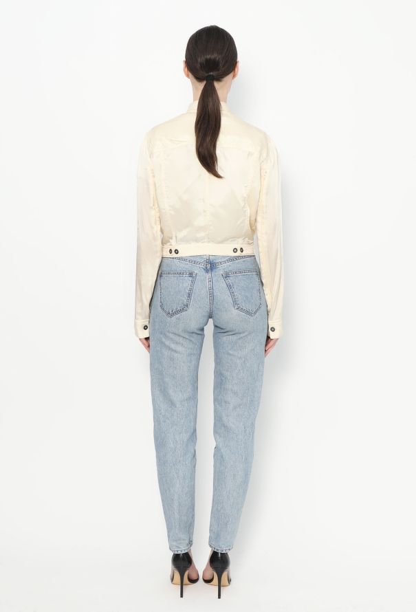 Balenciaga S/S 2003 Cropped Zip Top - 5