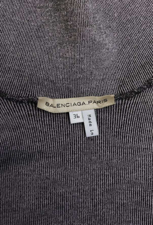 Balenciaga F/W 2003 Ribbed Turtleneck Top - 6