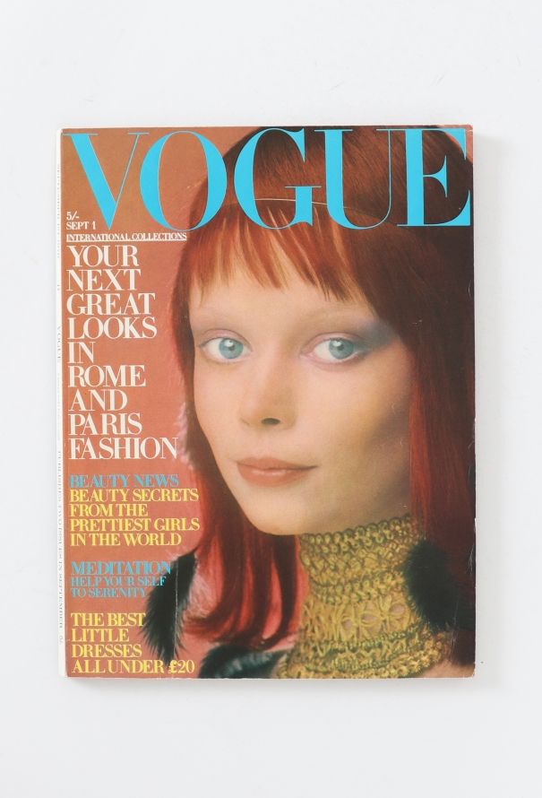 VOGUE UK 1970 Clive Arrowsmith Issue Trio - 3